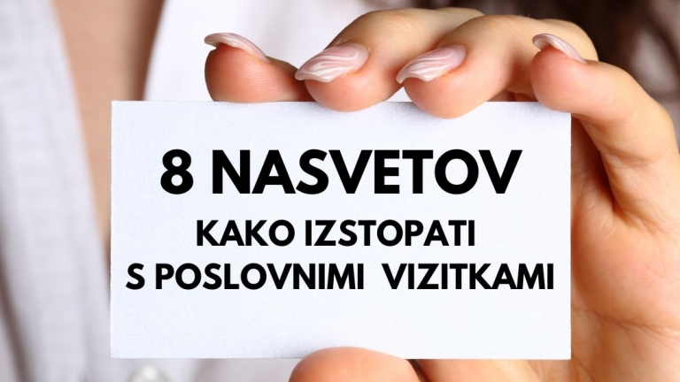 tisk vizitk
